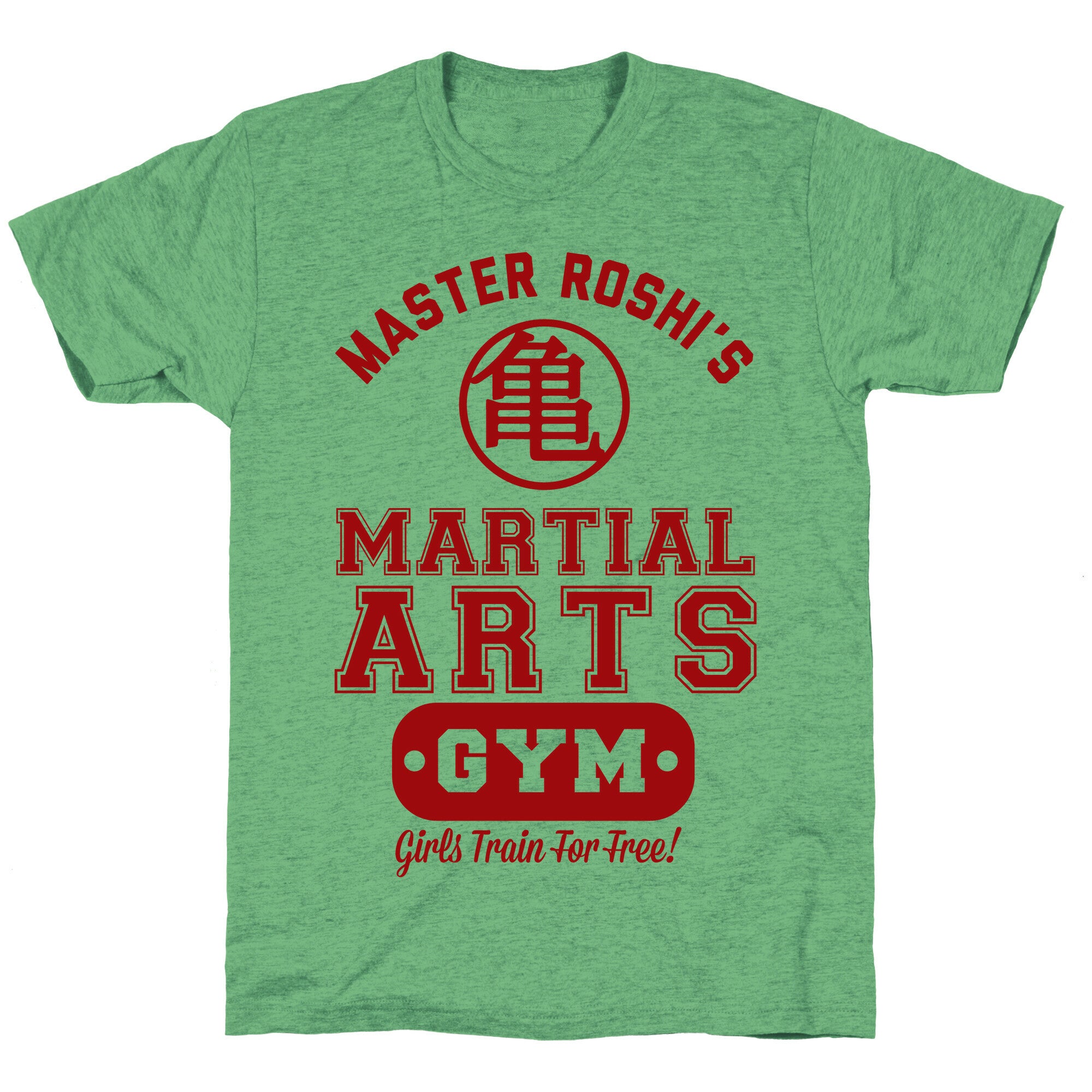 Master Roshi's Martial Arts Gym Unisex Triblend Tee